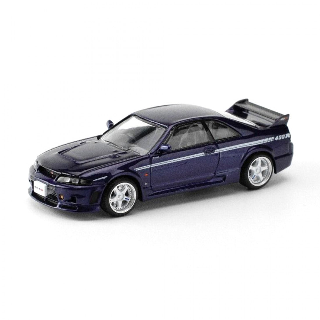 POPRACE 1/64 ニスモ 400R ミッドナイトパープル R33 Poprace 1/64 NISSAN SKYLINE GT-R R33 NISMO 400R MIDNIGHT