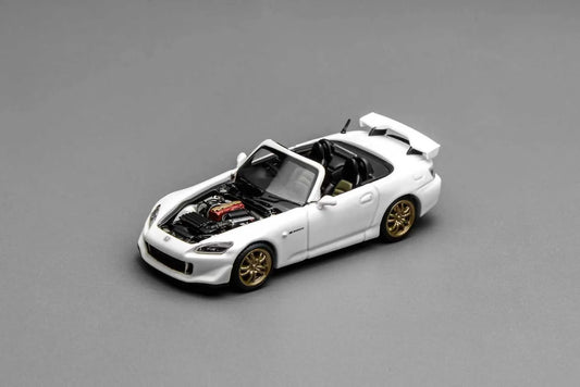 Motorhelix 1:64 Honda S2000 Type S Platinum White Pearl