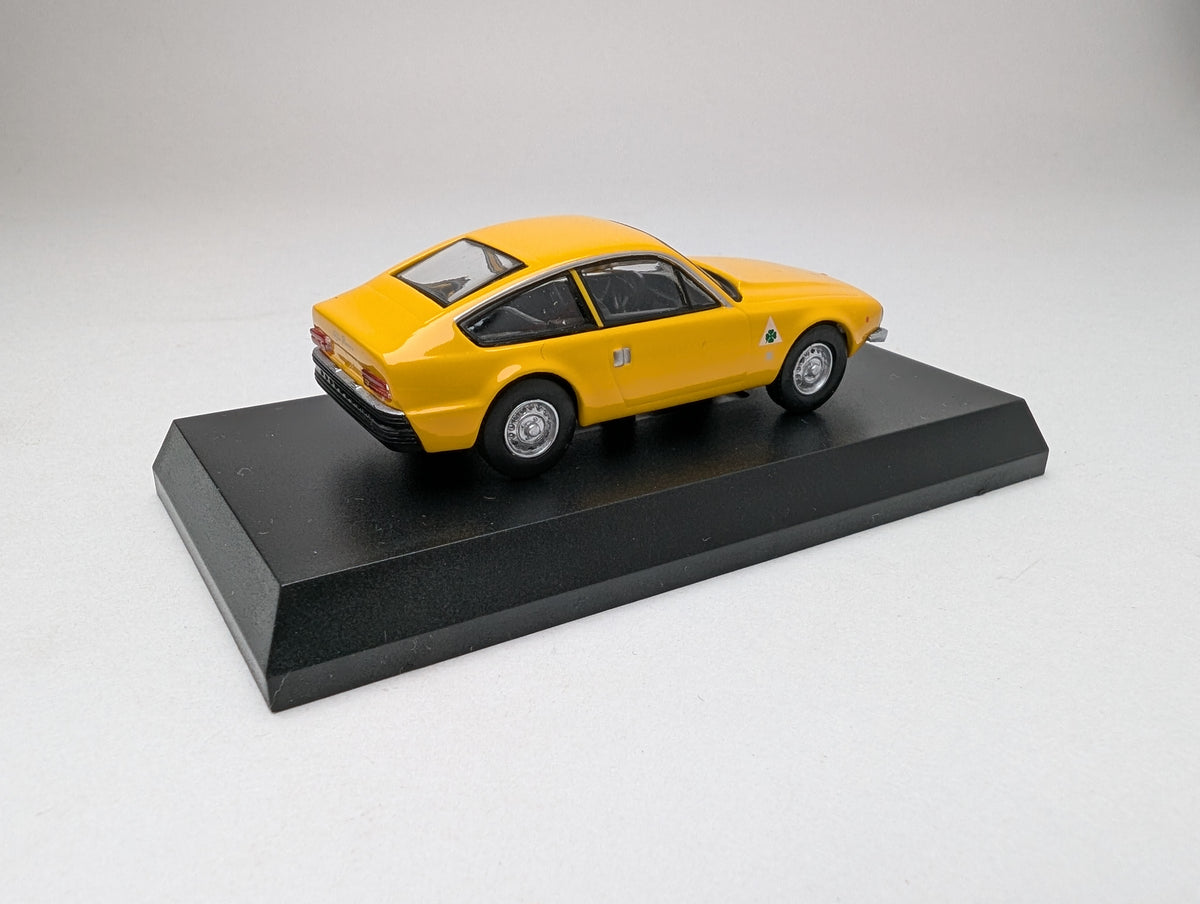 KYOSHO 1/64 Alfa Romeo Minicar Collection AlfaRomeo 1600 Junior Z (Yellow)