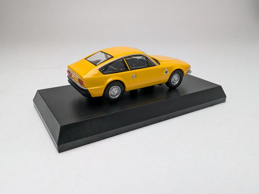 KYOSHO 1/64 Alfa Romeo Minicar Collection AlfaRomeo 1600 Junior Z (Yellow)