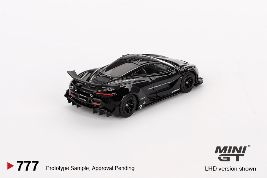 (Preorder) Mini GT 1:64 McLaren 720S LB★Works – Black- Mijo Exclusives