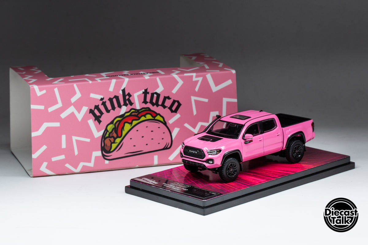 ミニカー GCD DIECAST TALK-TOYOTA PINK TACO 2.0 GCD DiecastTalk Exclusive 1:64 Toyota Pink Taco 2.0 Pre