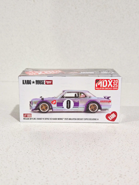 Kaido House Nissan Skyline Malaysia MDX Exclusive 2025 Hako KPGC10 2000GT-R HAKOSUKA - KHMG185