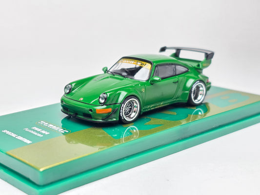 Tarmac Works 1/64 Taiwan 7-11 Limited Porsche RWB 964 Furinkazan
