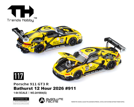 Trends Hobby 1:64 Porsche GT3 R – B12H 2026 #911