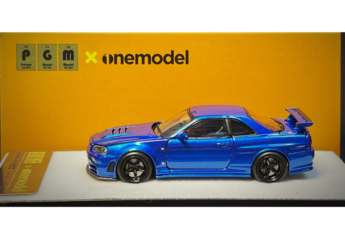 PGM 1:64 Nissan Skyline GT-R Nismo Z-tune Bayside Blue