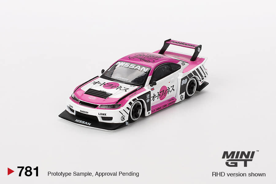 Mini GT 1:64 Nissan LB-Super Silhouette S15 SILVIA Auto Finesse SEMA 2023 – Mijo Exclusives