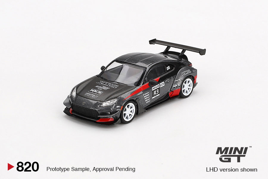 Mini GT 1:64 Toyota GR86 Larry Chen’s HKS Turbocharged GR86 – Grey – Limited Edition