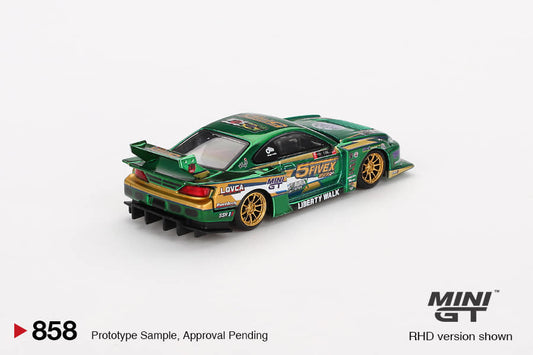 Mini GT 1:64 Nissan LB-Super Silhouette S15 SILVIA LBWK 2024 Fausto Racing