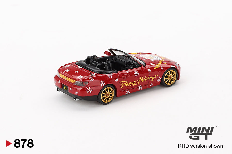MINI GT 1:64 Honda S2000 (AP2) American Honda Collection Hall 2024 Holiday Limited Edition