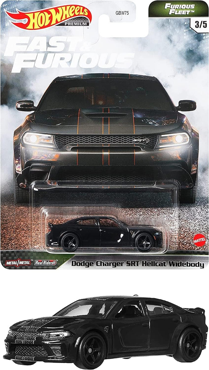 Hot Wheels Premium 1 64 Fast Furious Dodge Charger SRT Hellcat Wideb DiecastTalk