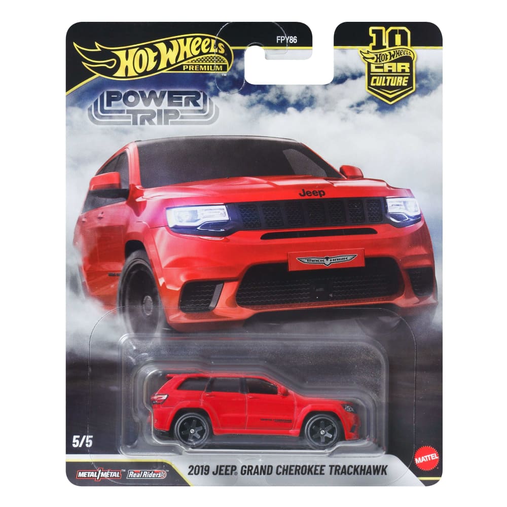 Hot Wheels 1:64 Premium 2019 Jeep Grand Cherokee Trackhawk