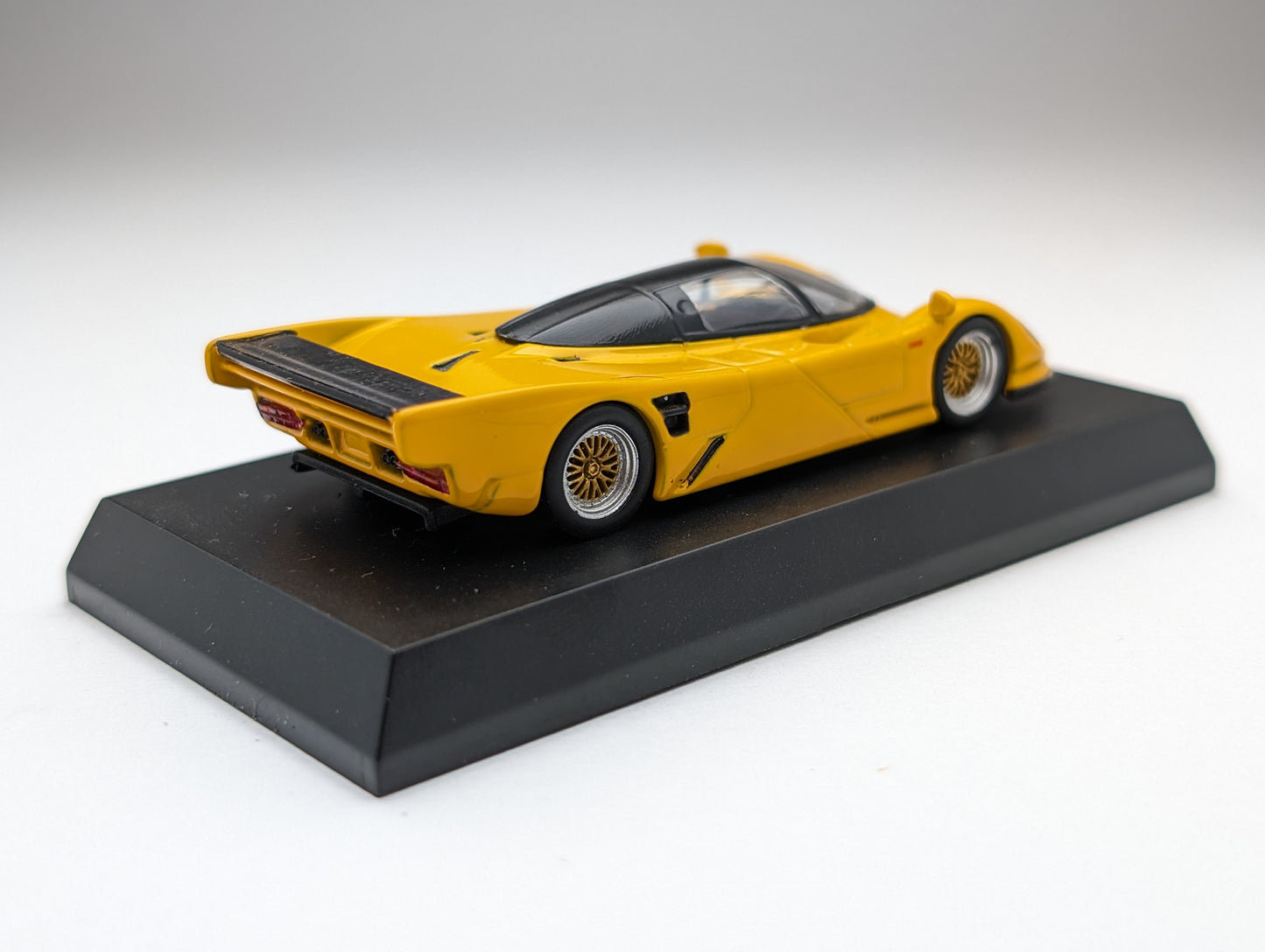 KYOSHO Porsche Minicar Collection Porsche 962C (Yellow)