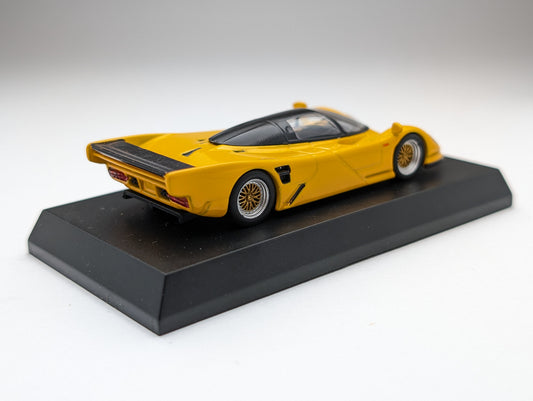 KYOSHO Porsche Minicar Collection Porsche 962C (Yellow)