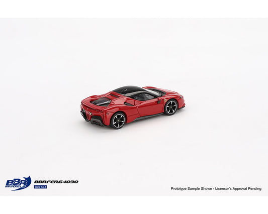 BBR Models 1:64 Ferrari SF90 – Rosso Corsa
