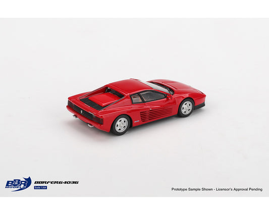 BBR 1:64 1987 Ferrari Testarossa – Rosso Corsa