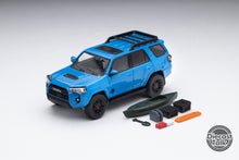 Load image into Gallery viewer, (VIP Membership 2024) GCD DiecastTalk Exclusive 1/64 Toyota 4Runner TRD PRO Voodoo Blue Ltd 200pcs