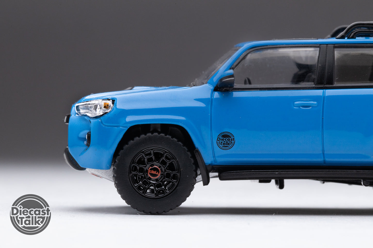 (VIP Membership 2024) GCD DiecastTalk Exclusive 1/64 Toyota 4Runner TRD PRO Voodoo Blue Ltd 200pcs