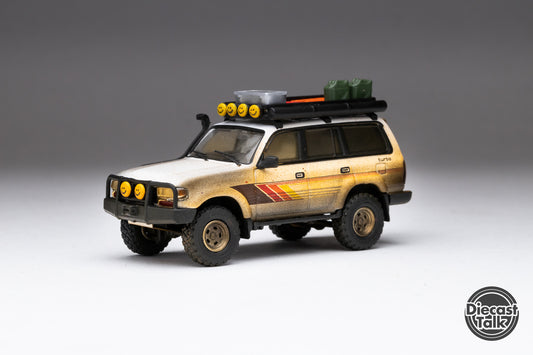 GCD DiecastTalk Exclusive 1/64 Toyota Land Cruiser 80series Overland Toyotafest