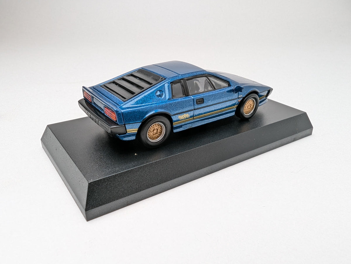 Kyosho 1:64 British Car Minicar Collection Lotus Esprit Turbo (Blue)