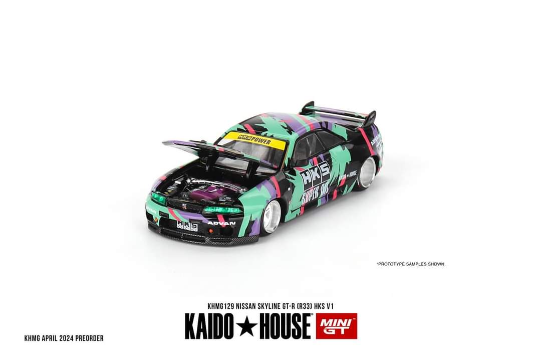 ミニカー KAIDO HOUSE LTD EDN NISSAN GT-R R33 Kaido House x MINI GT Nissan Skyline GTR R33 Kaido Works V1