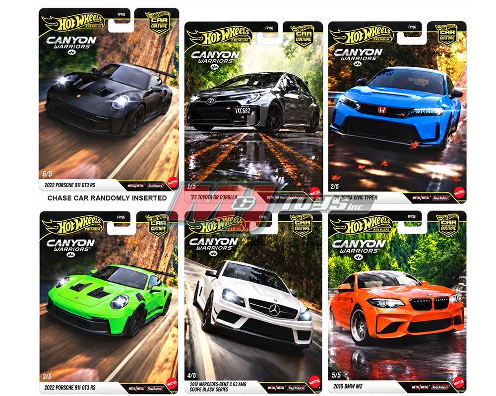 (Preorder) Hot Wheels 1:64 Car Culture 2027 C Release – Canyon Warriors