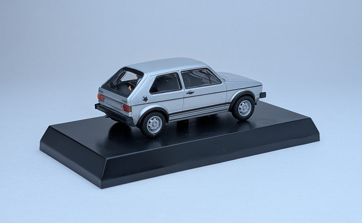 KYOSHO 1/64 Volkswagen Series MiniCar Collection Volkswagen Golf GTI (Silver)