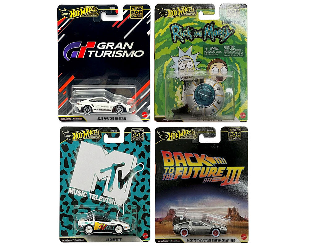 Hot Wheels 1:64 Pop Culture P Case 2025 Assortment Case (10 cars)