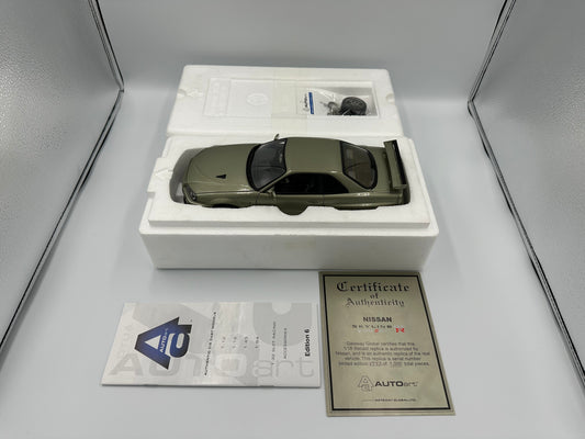 AUTOart 1/18 Nissan Skyline R34 GTR Millennium Jade