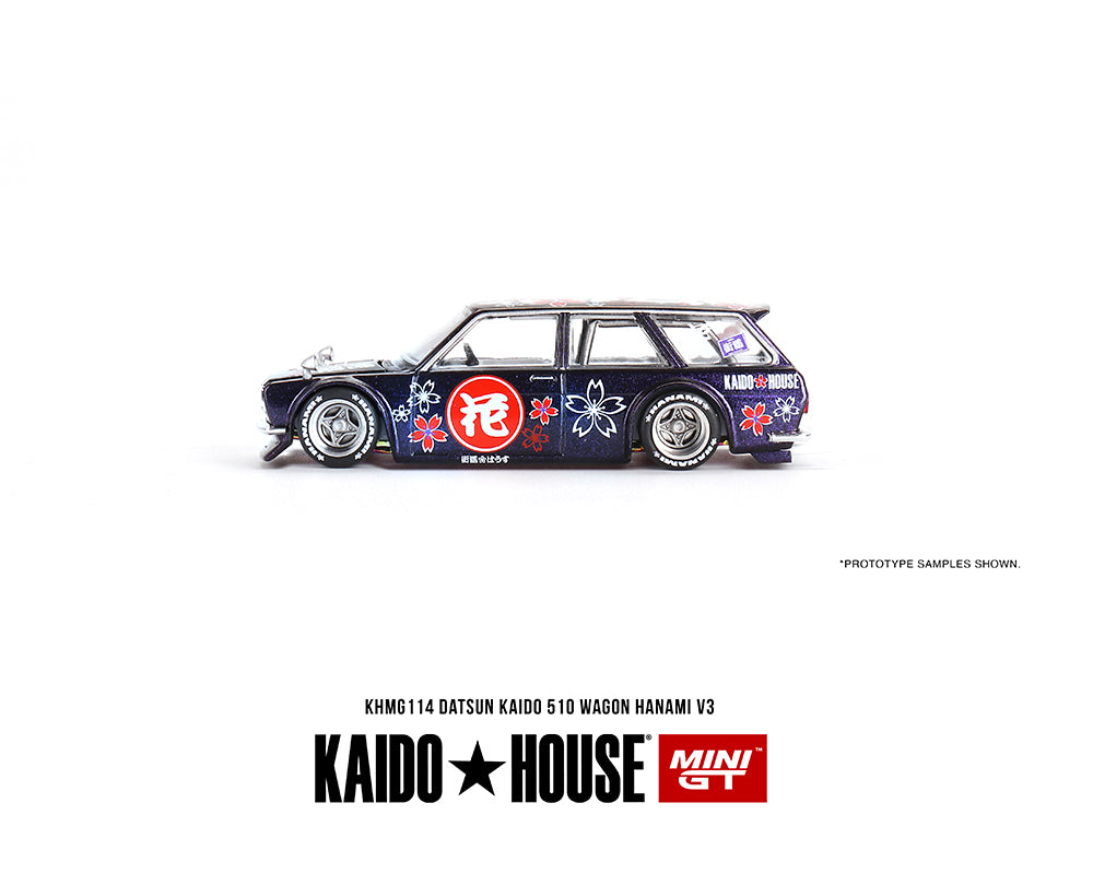 PREORDER* Kaido House x MINI GT 1/64 Nissan Datsun Street 510 Racing