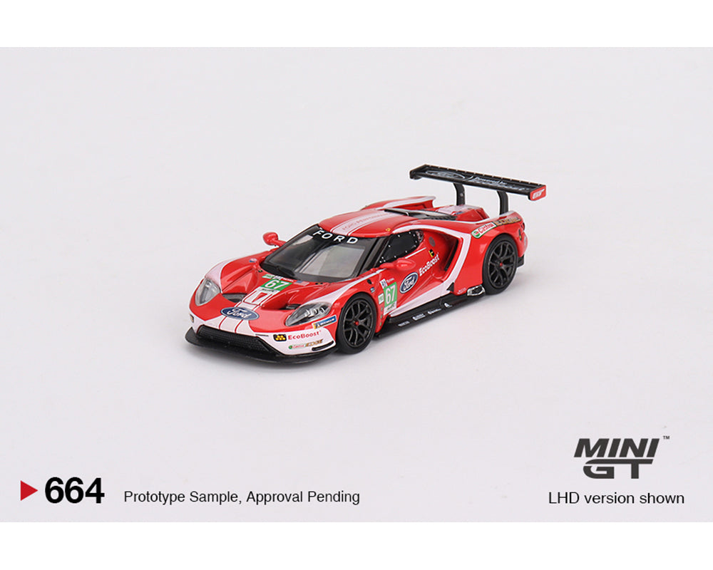 Mini GT 1:64 Ford GT LMGTE PRO 2019 24 Hrs of Le Mans Ford Chip Ganassi  Team 4 Cars Set Limited Edition 3000 Set