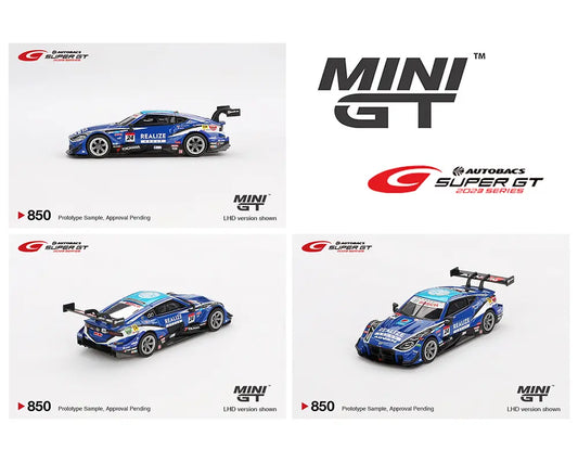 Mini GT 1:64 Japan Exclusive Nissan Z GT500 #24 “REALIZE CORPORTATION ADVAN Z” KONDO RACING 2023 SUPER GT Series