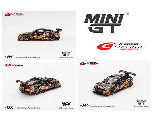 Mini GT 1:64 Japan Exclusive Nissan GT-R NISMO GT3 #10 “PONOS GAINER GT-R” GAINER 2023 SUPER GT SERIES