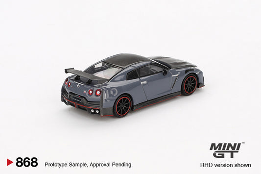Mini GT 1:64 Nissan GT-R Nismo 2024 NISMO Stealth Gray