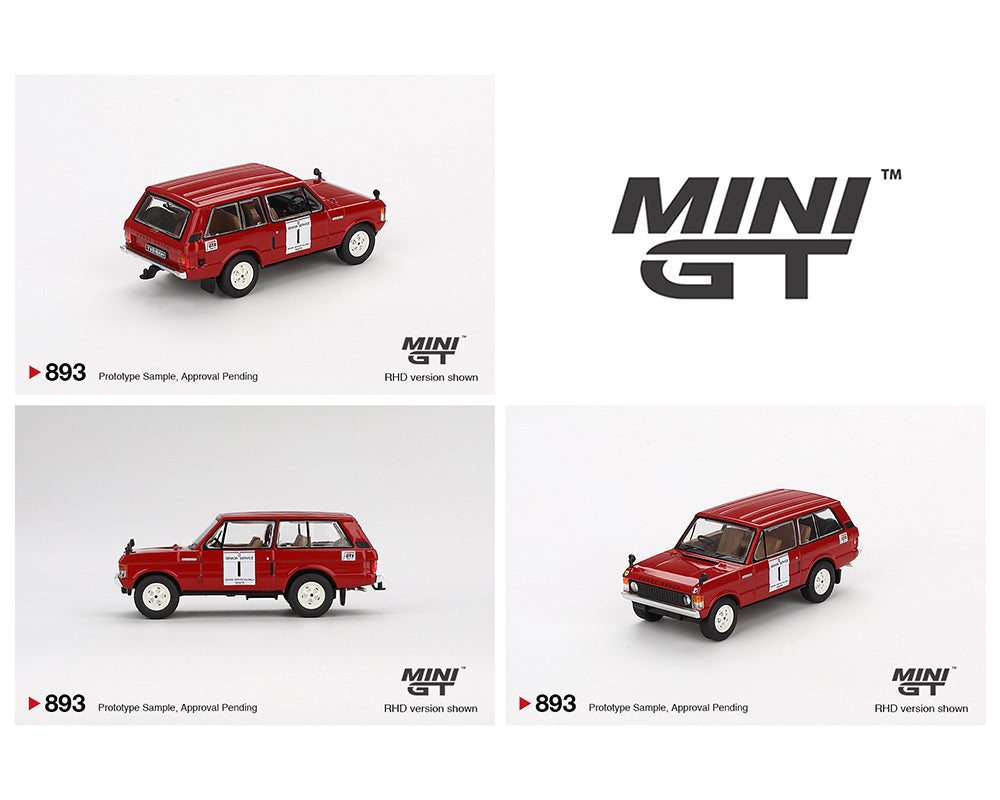 Mini GT 1:64 Range Rover 1971 International Hillrally Winner