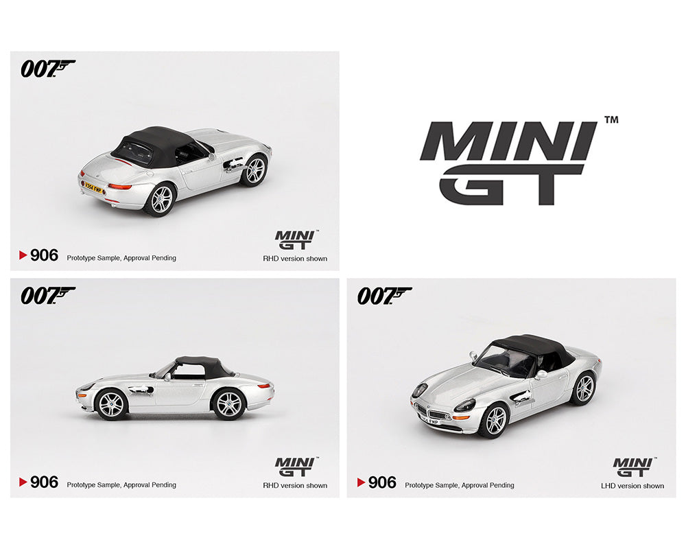 Preorder) Mini GT 1:64 BMW Z8 “The World Is Not Enough” 