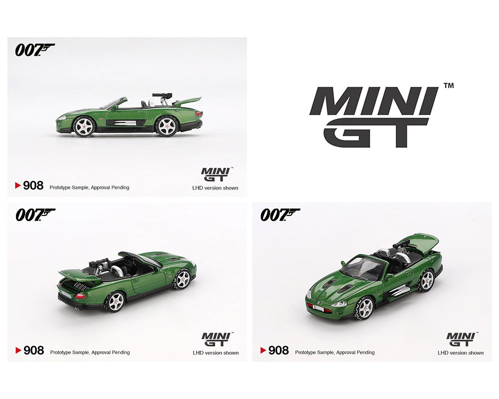 Mini GT 1:64 Jaguar XKR James Bond “Die Another Day” – English Packaging – Limited Edition