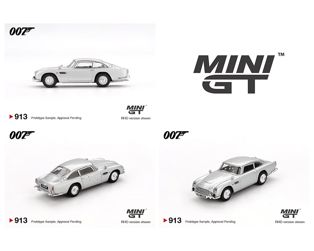 Mini GT 1:64 Aston Martin DB5 James Bond “Skyfall” – English Packaging – Limited Edition