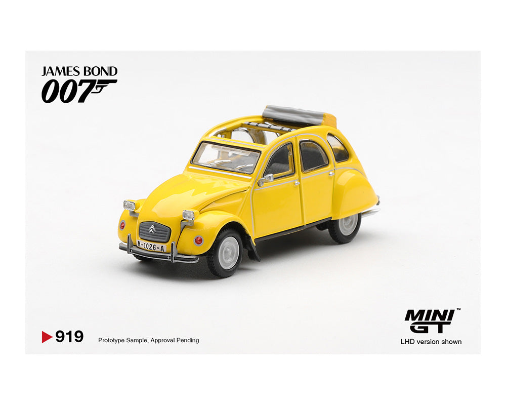 Mini GT 1:64 James Bond 007 Citroën 2CV “For Your Eyes Only