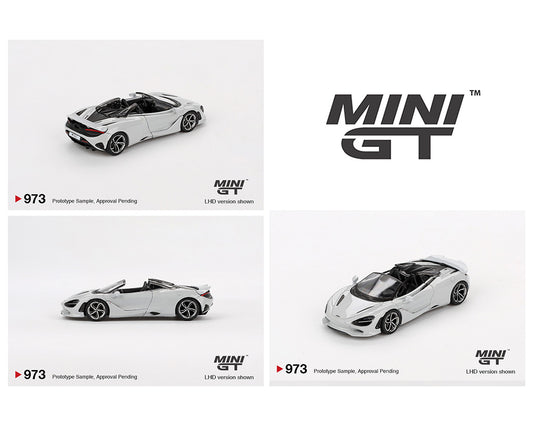 Mini GT 1:64 McLaren 750S Spider – Cirrus Grey