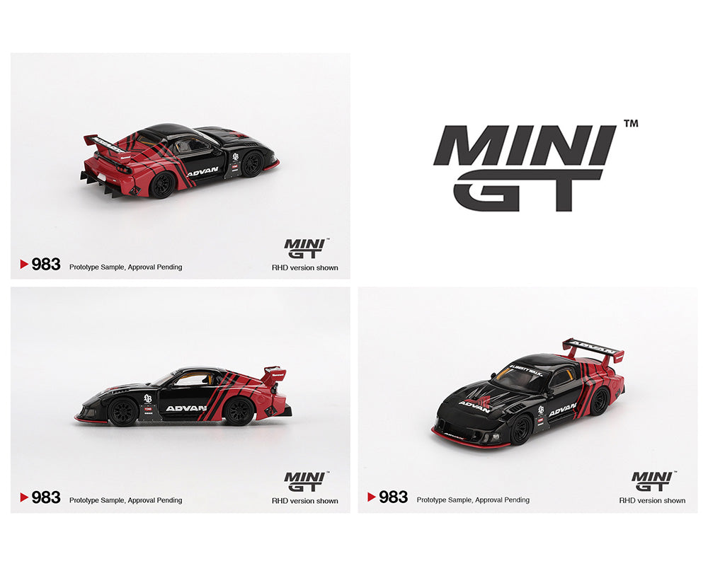 MINI GT RX-7 LB-スーパーシルエット ADVAN / LBブリスタ MINIGT RX-7 LB-スーパーシルエット Liberty Walk BK - メルカリ