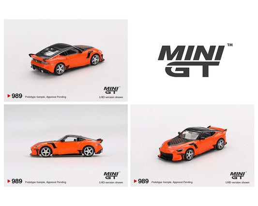 (Preorder) Mini GT 1:64 Nissan Z VeilSide FFZ400 – Orange