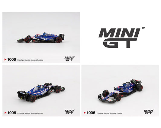 (Preorder) Mini GT 1:64 RB VCARB 01 #3 Daniel Ricciardo 2024 F1 2024 Bahrain GP