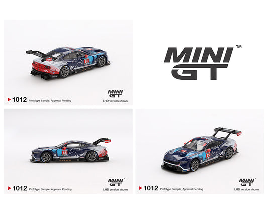 (Preorder) Mini GT 1:64 Ford Mustang GT3 #65 Ford Multimatic Motorsports 2024 IMSA Daytona 24 Hrs