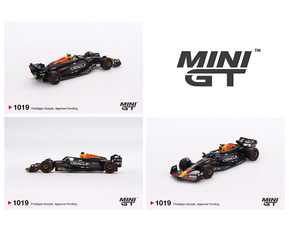 (Preorder) Mini GT 1:64 Oracle Red Bull Racing RB20 #11 Sergio Pérez 2024 F1 2024 Bahrain GP 2nd Place