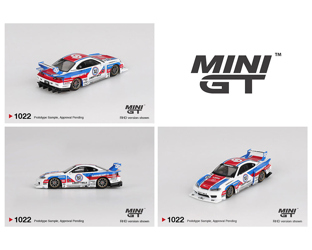 Mini GT 1:64 Nissan LB-Super Silhouette S15 SILVIA GARASIDRIFT x LBWK 2025