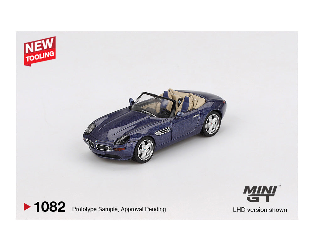 Mini GT 1:64 BMW Z8 Alpina – Alpine Blue – DiecastTalk