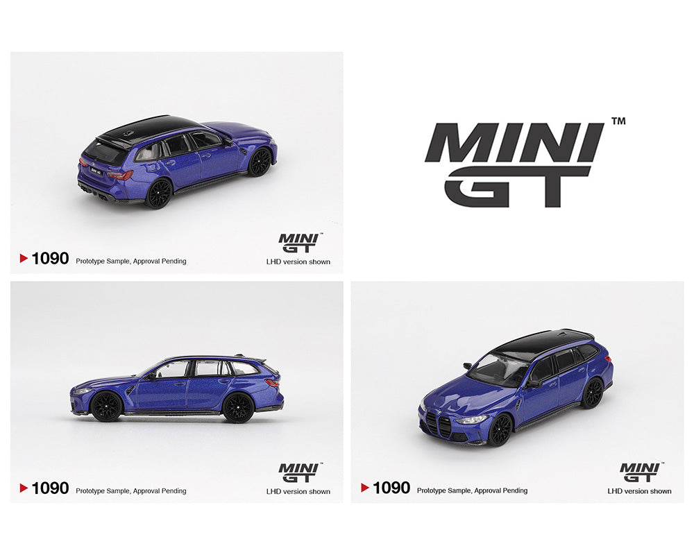 Mini GT 1:64 BMW M3 Competition Touring – Portimao Blue Metallic