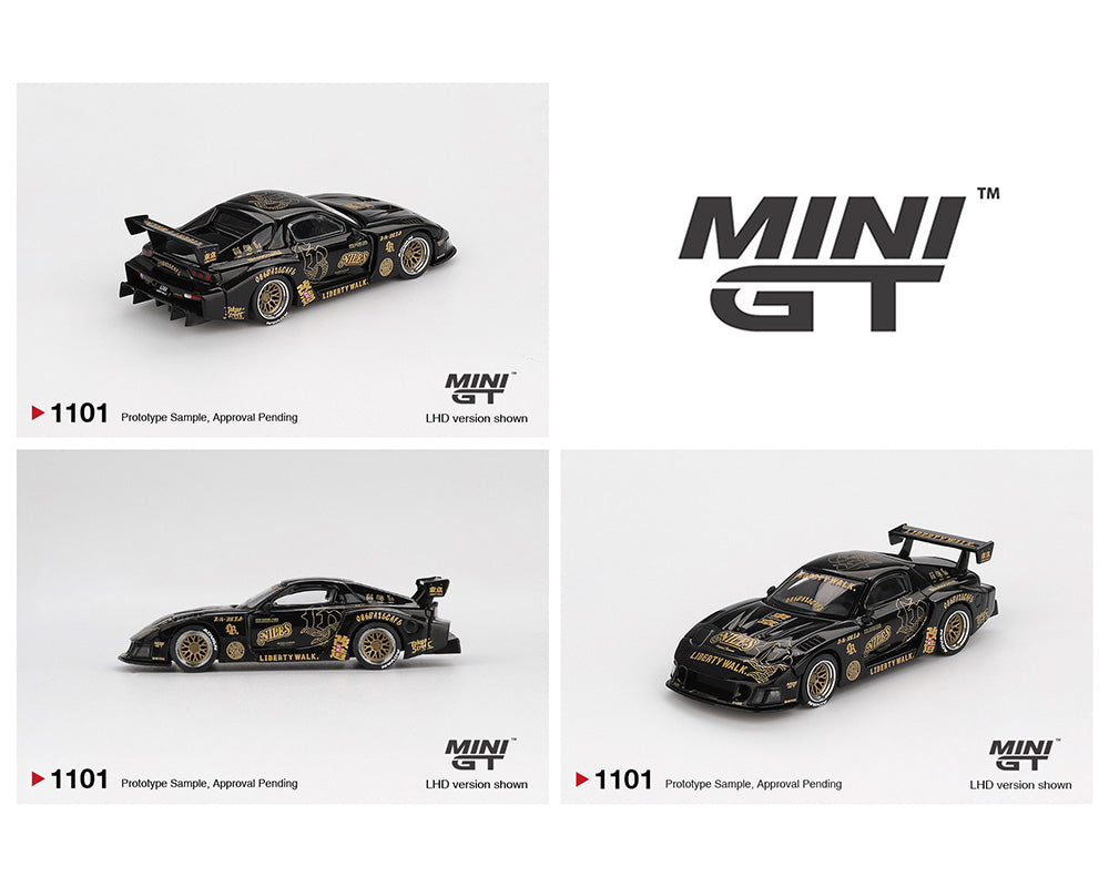 Mini GT 1:64 MAZDA RX-7 LB-Super Silhouette FD-NILES – Black