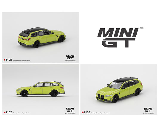 Mini GT 1:64 BMW M3 M Performance Touring – Sao Paulo Yellow